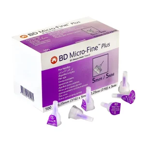 Голки для шприц-ручки BD Micro-Fine™ Plus 0,25 мм (31G) x 5 мм