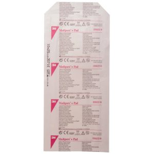 Адгезивна пов'язка для закриття ран 3M Medipore + Pad 10 х 25 см (3571E) №25
