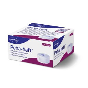 Бинт когезивний фіксуючий Peha-haft білий 4 см х 20м 1шт