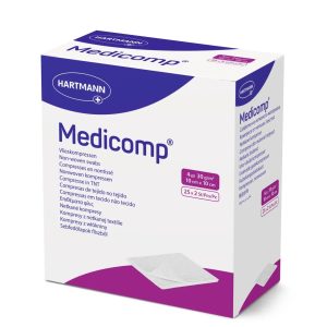 Серветка Медікомп (Medicomp)   10 см*10 см, 2шт. в пакунку