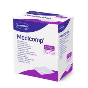 Серветка Медікомп (Medicomp)   7,5см*7,5см, 2шт. в пакунку