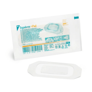 Tegaderm + Pad хірургічна плівкова пов'язка 3M (3584Е) 6 см х 10 см 50 шт