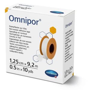 Пластир фіксуючий з нетканного матеріалу Omnipor 1,25 см х 9,2 м №1