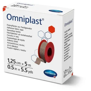 Пластир фіксуючий текстильний Omniplast® 1,25 см х 5м №1