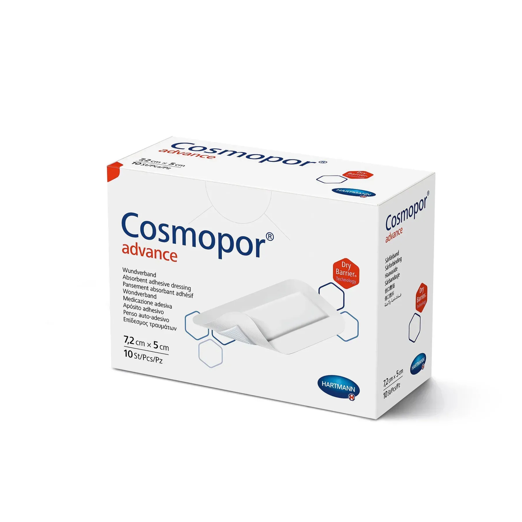 Пов'язка Cosmopor Advance 7,2см*5см 1 шт